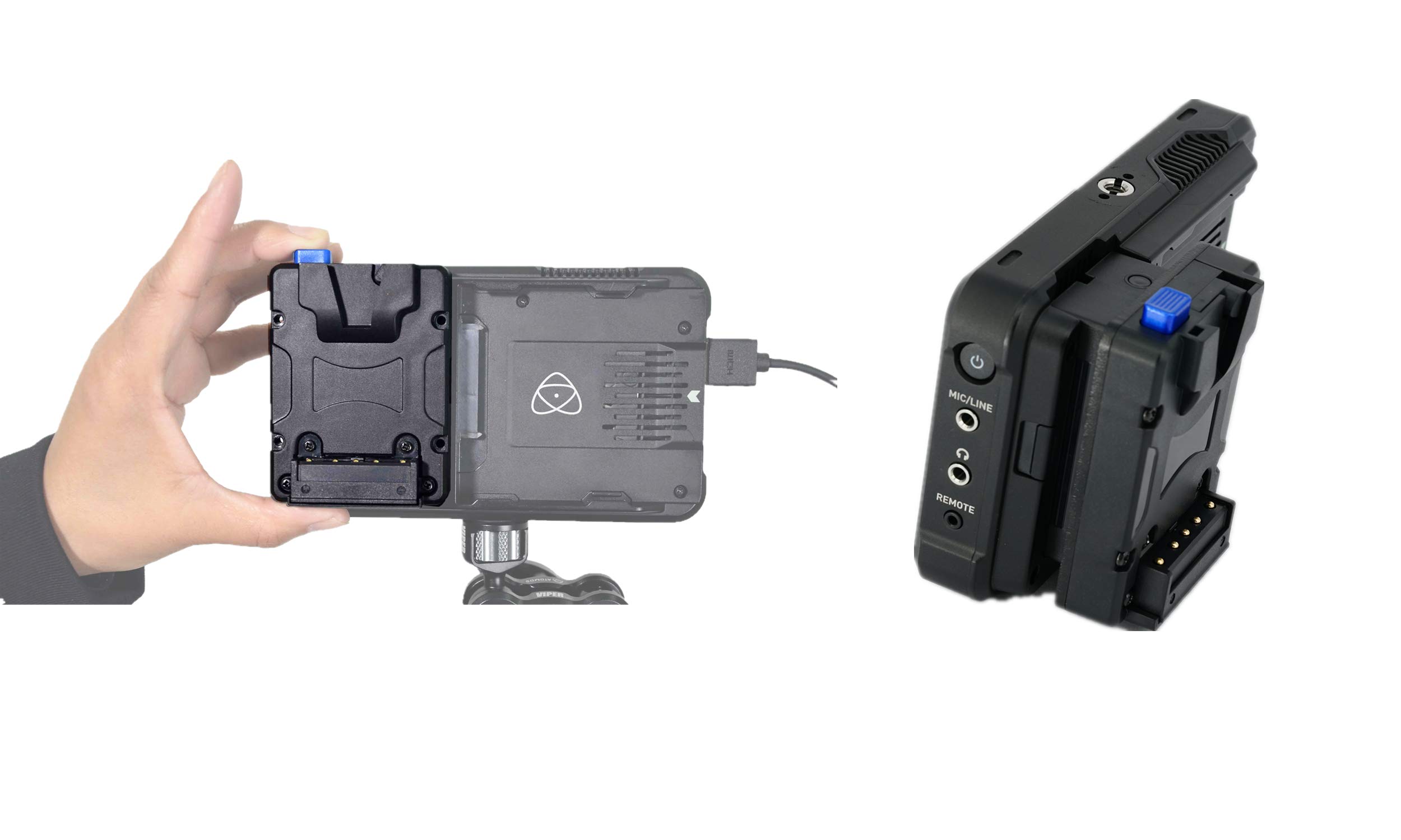 Nanlite Forza Projection Optical Nose Attachment and GOBO Support