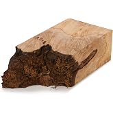 Woodcraft Big Leaf Maple Burl 2.5" X 4" X 4" 1-Piece