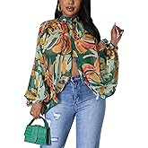 Sexy Tops for Women Party Club Night Batwing Sleeve Chiffon Sheer Self Tie Back Front Open Women Shirts Casual Summer