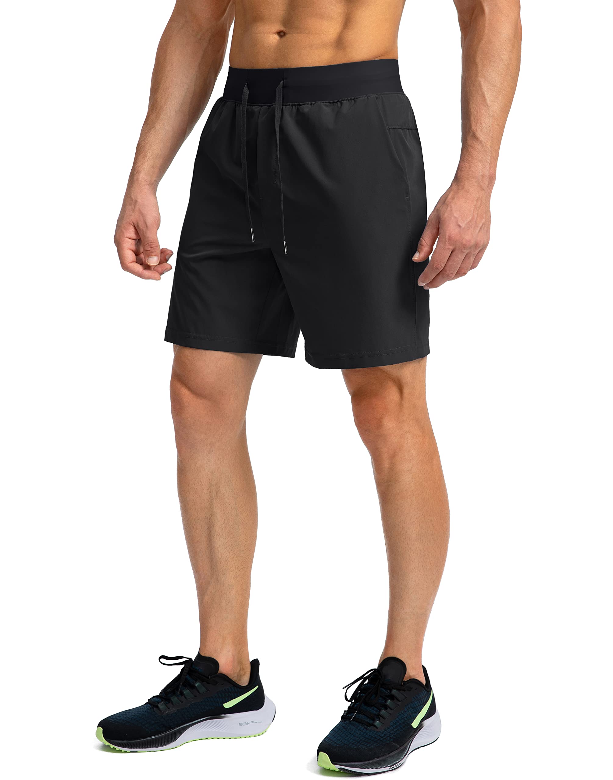 Men's Running Shorts with Zipper Pockets 7