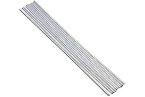10Pcs Aluminum Welding Rods Solid Core No Flux Required Low Melting Point Corrosion Resistance