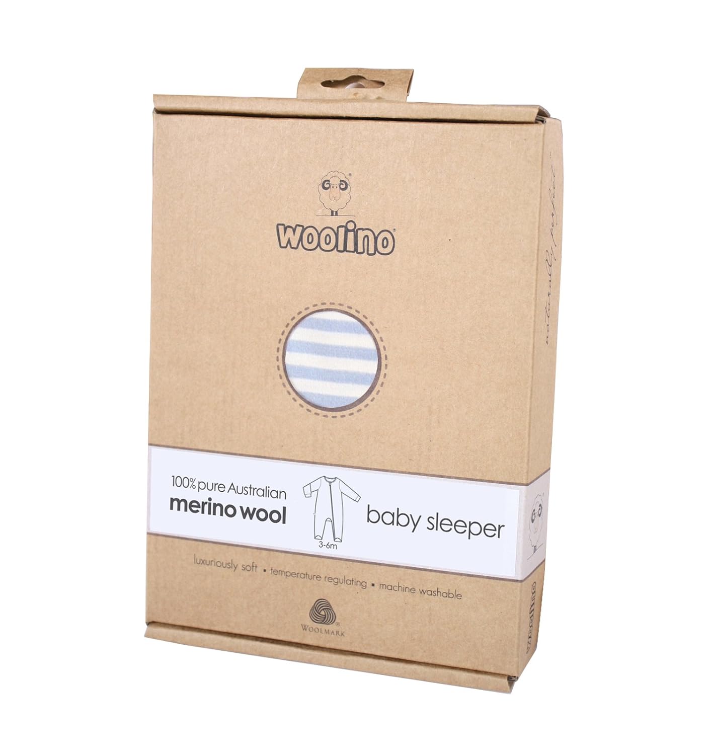 woolino footed pajamas