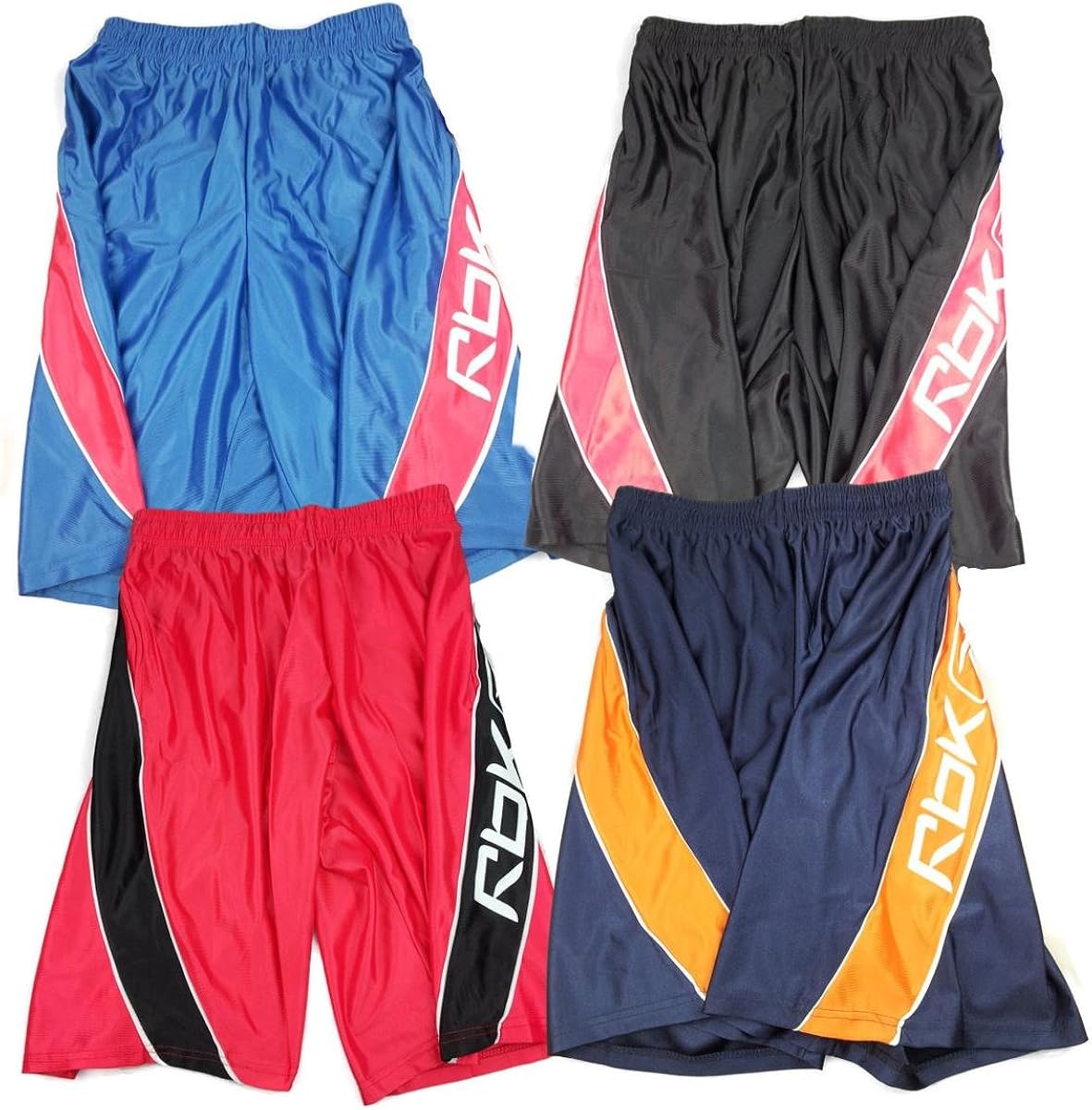 Reebok Mens Dazzle Side Panel Classic Styled Baggy Athletic Basketball Shorts at Amazon Men’s