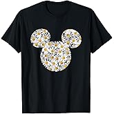 Mickey Mouse - Floral Daisies T-Shirt Small