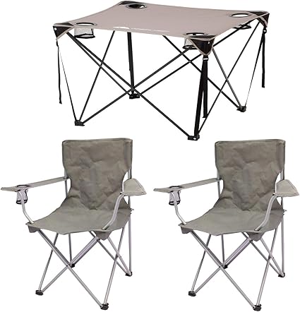ozark trail quad folding camp chair 2 pack