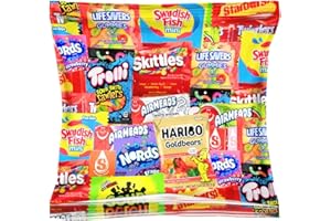 OKIDA Bulk Assorted Candy Variety Pack - Individually Wrapped Party Candy Assortment (32 Ounces)