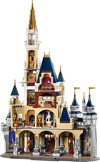 Amazon レゴ Lego ディズニーシンデレラ城 Disney World Cinderella Castle と レゴディズニーミニフィギュア 2袋 セット販売 ブロック おもちゃ