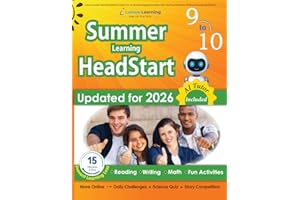 Lumos Summer Learning HeadStart, Grade 9 to 10: Includes Engaging Activities, Math, Reading, Vocabulary, Writing and Language