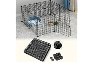Small Animal Playpen, 12 Panels Guinea Pig Cages, Pet Playpen, Guinea Pig Cages, Rabbit Playpen, Small Animal Cage, Indoor Ou