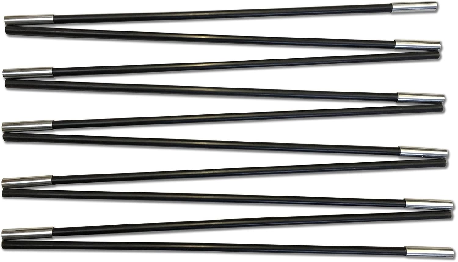 GEERTOP Portable Lightweight Aluminum Replacement Tent Poles For Single Bivy Tent