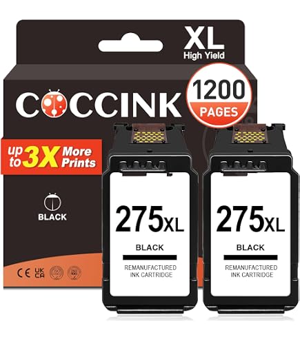 Amazon.com: COCCINK 275 XL 276 XL for Canon 275XL 276XL Ink