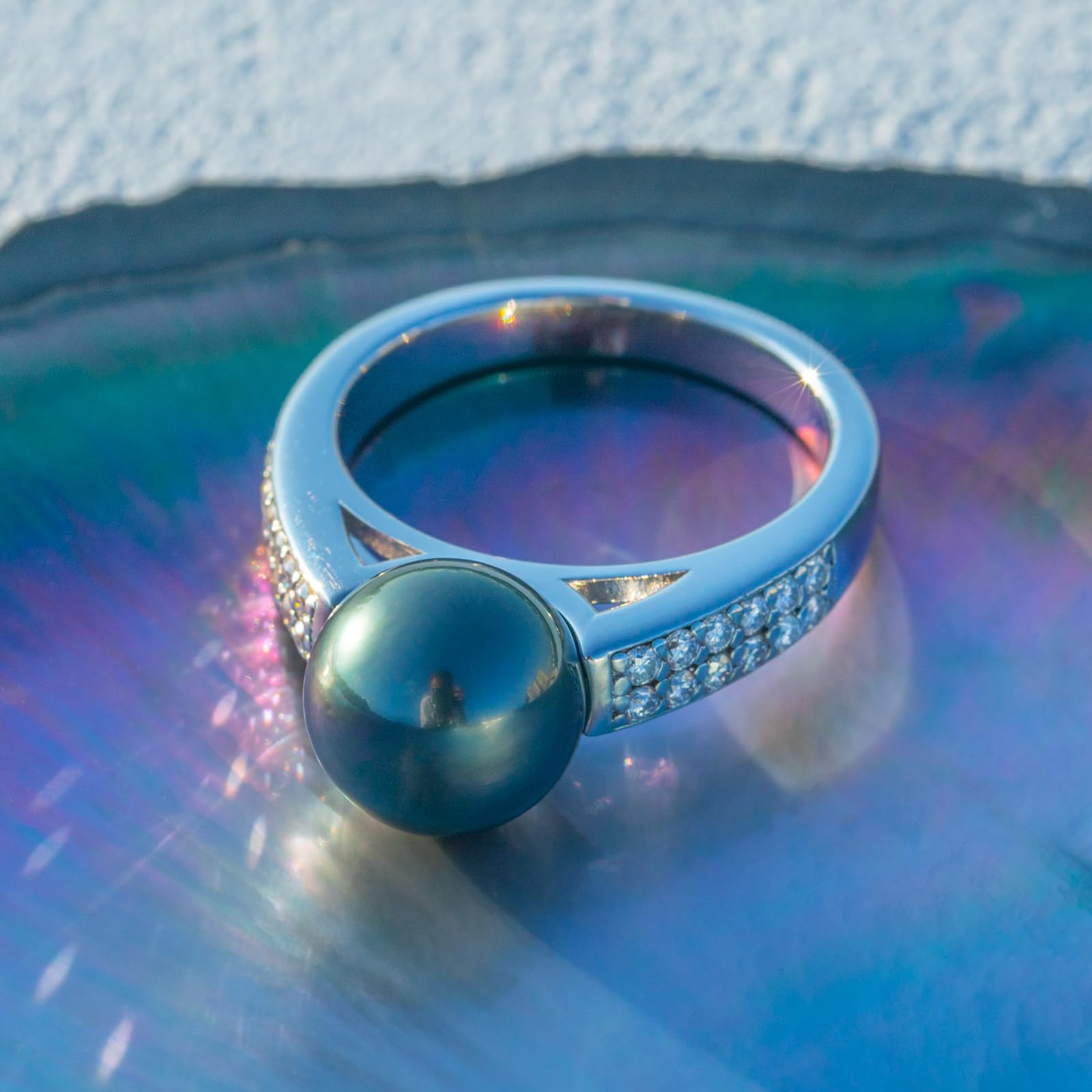 thumbnail image 2 of Sobriety Ring Sterling Silver - AA Alcoholics Anonymous Recovery Circle Symbol Ring For Women 2 of 11