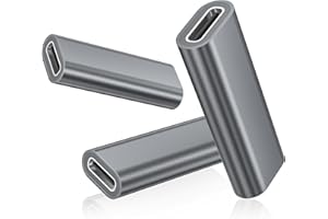 Basesailor USB C Female to Female Adapter 3Pack,100W PD USBC 3.1 Coupler,USBC Connector Extender with 10Gbps Data Transfer & 