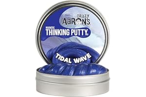 Crazy Aaron's Thinking Putty 3.2 Ounce, Super Magnetic Tidal Wave