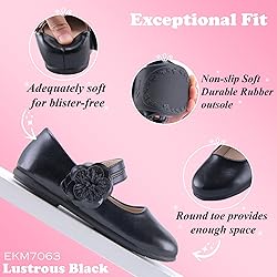 EIGHT KM Toddler Girls Mary Jane Flats - Camellia