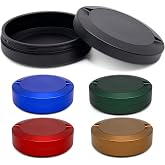 TYNZZ Metal ZYN Can Pouch Holder - Metal ZYN Container (Black) - Smell and Moisture Proof Storage Container