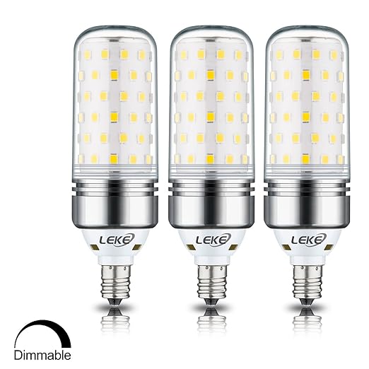 Leke Dimmable 100 120 Watt Light Bulbs Equivalent Incandescent E12