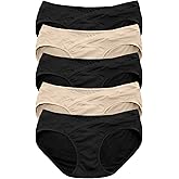 Kindred Bravely Under the Belly Bikini Maternity Underwear for Women and Postpartum Underwear 5 Pack