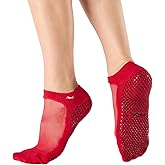 SHASHI Mesh Socks for Women – Stylish, Full-Coverage Non Slip Socks for Barre, Yoga and More