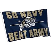 Desert Cactus United States Naval Academy 100% Polyester Indoor Outdoor 3x5 feet Banner Midshipmen Navy USNA (Flag Go Navy, Beat Army)