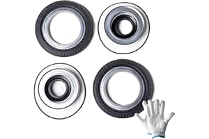 Zaweleaya 2017426 2014835 54983 Front Axle Vaccum Knuckle Seal & Hub O-Ring & Tube Dust Seals Kit Compatible with Super Duty 
