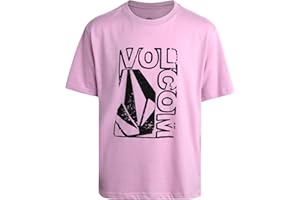Volcom Boys' T-Shirt - Kids Basic Cotton Short Sleeve Shit - Classic Crewneck Graphic Tee for Boys (8-16)