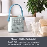 i-box DAB Radio Portable DAB Plus FM Shower Speaker IPX5 Water Resistant USB C view 4