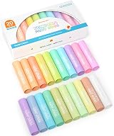 Shuttle Art Tempera Paint Sticks 20 Colors Twistable Washable Kids