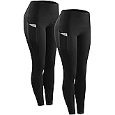 NELEUS Women's High Waist Running Workout Leggings for Yoga with Pockets