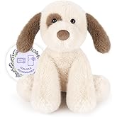 SuzziPals Heatable & Coolable Dog Stuffed Animal, Heating Pad Microwavable for Soothing & Relaxation, Lavender Scented Stuffed Dog Plush for Stress Relief, Puppy Plushie Gifts for Kid & Women