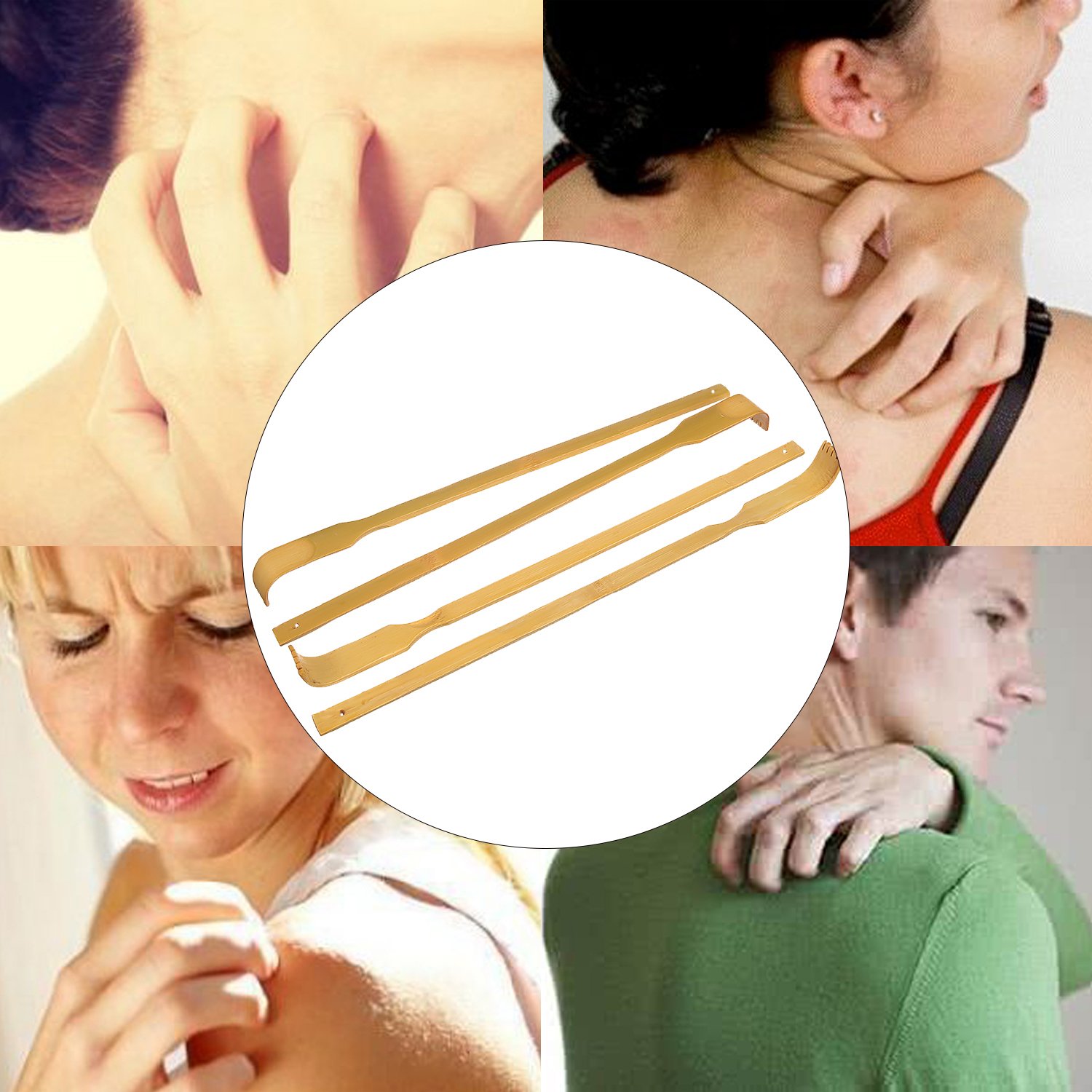 Back Scratcher, 3 Piece 17\