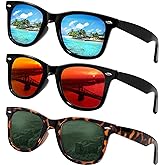 EYEGUARD 3 Pack Bifocal Reading Sunglasses for Men Women Classic Designer Sun Readers Outdoor Reading Glasses 1.50