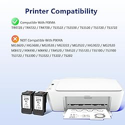 PG-275 Black Ink Cartridge 275XL High Capacity