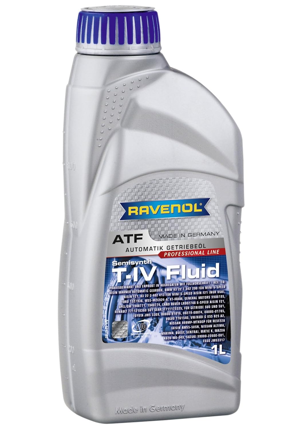 RAVENOL J1D2108 ATF Automatic Transmission Fluid T IV For Toyota and