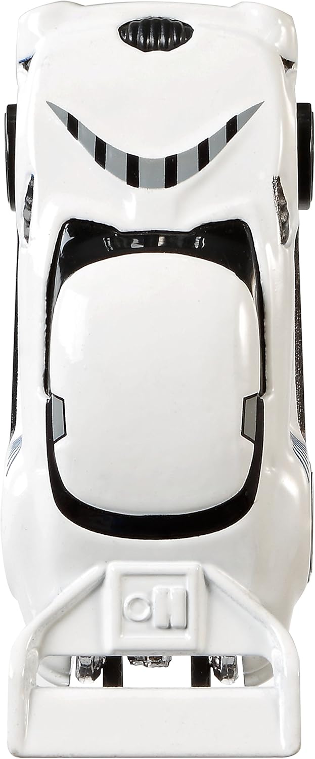 STAR WARS Hot Wheels Rogue One Character Car, Stormtrooper (Clean), White - Image 3