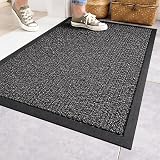 SAFRI Grey Door Mat Heavy Duty Indoor Outdoor Dirt Trapper 60x180cm view 8