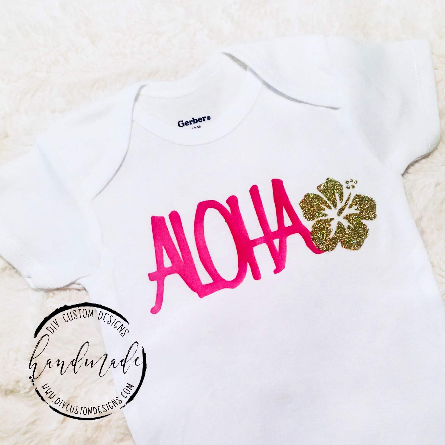 baby hawaiian onesie