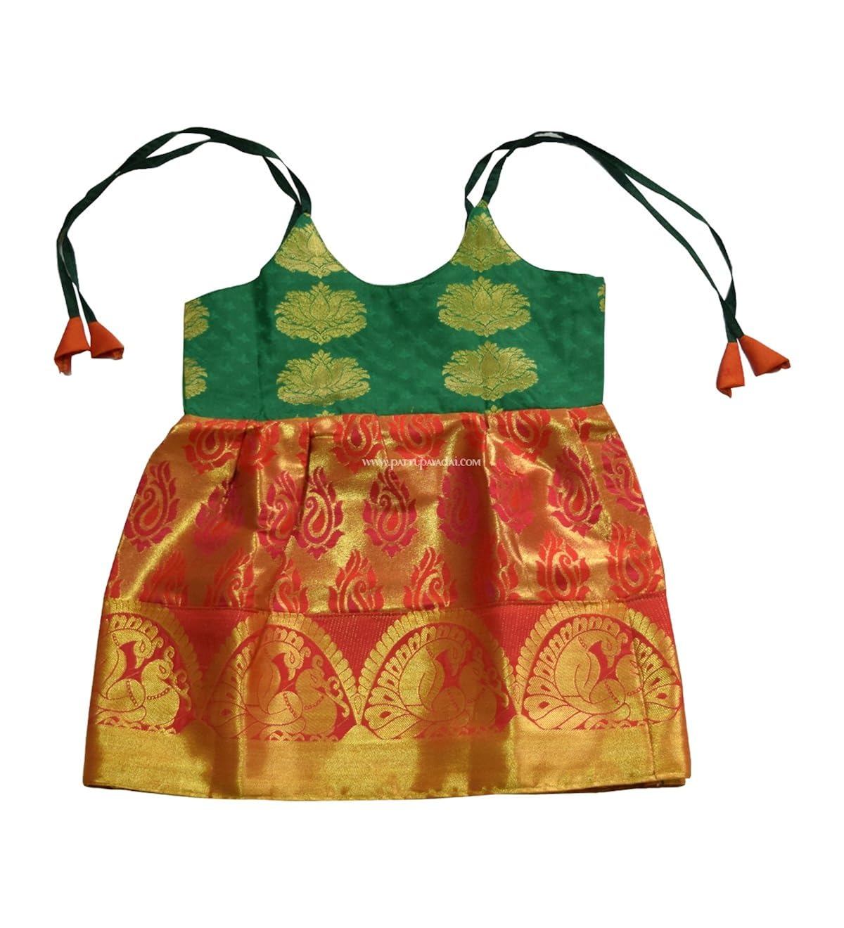 pattu pavadai for 6 months old baby