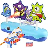 EKOOS Shooting Game Toy for Kids Monster Shooting Target Electronic Scoring Auto Reset Digital Targets, Ideal Gift Toy Guns f