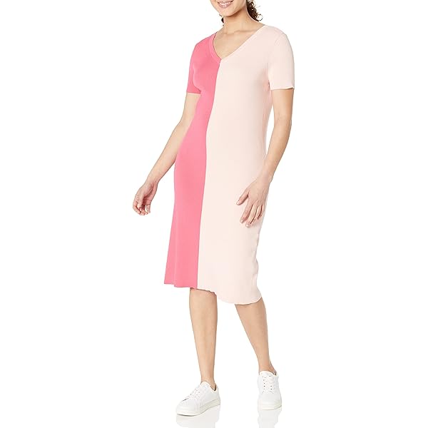 knee length dresses for ladies Caroline Mini Dress ~ Bubblegum Gauze – Show Me Your Mumu main image 1