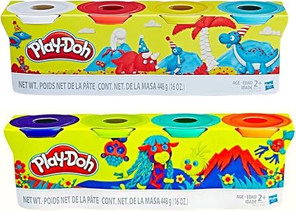 plastilina play doh 4 piezas