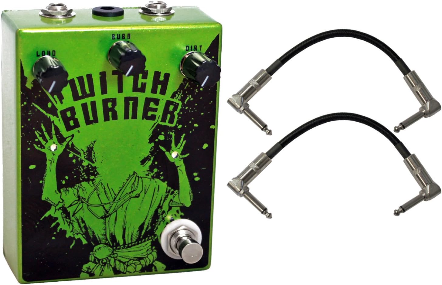 Black Arts ToneworksWitch Burner Overdrive Distortion Pedal w/ 2 Patch Cables