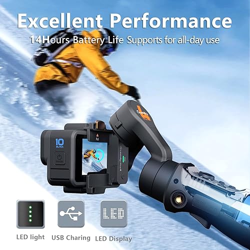 hohem iSteady Pro 3-Axis Gimbal Stabilizer for Gopro Hero 11/10