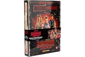 STRANGER THINGS - Advent Calendar 2025-24 Exclusive Gifts & Accessories from the Upside Down - Inspired by the Characters & Locations - For the Christmas Countdown - Official License - Cinereplicas
