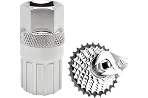 Quacc Bicycle Freewheel Remover Freewheel Removal Tool Compatible with Shimano Sunrace Sram Dnp