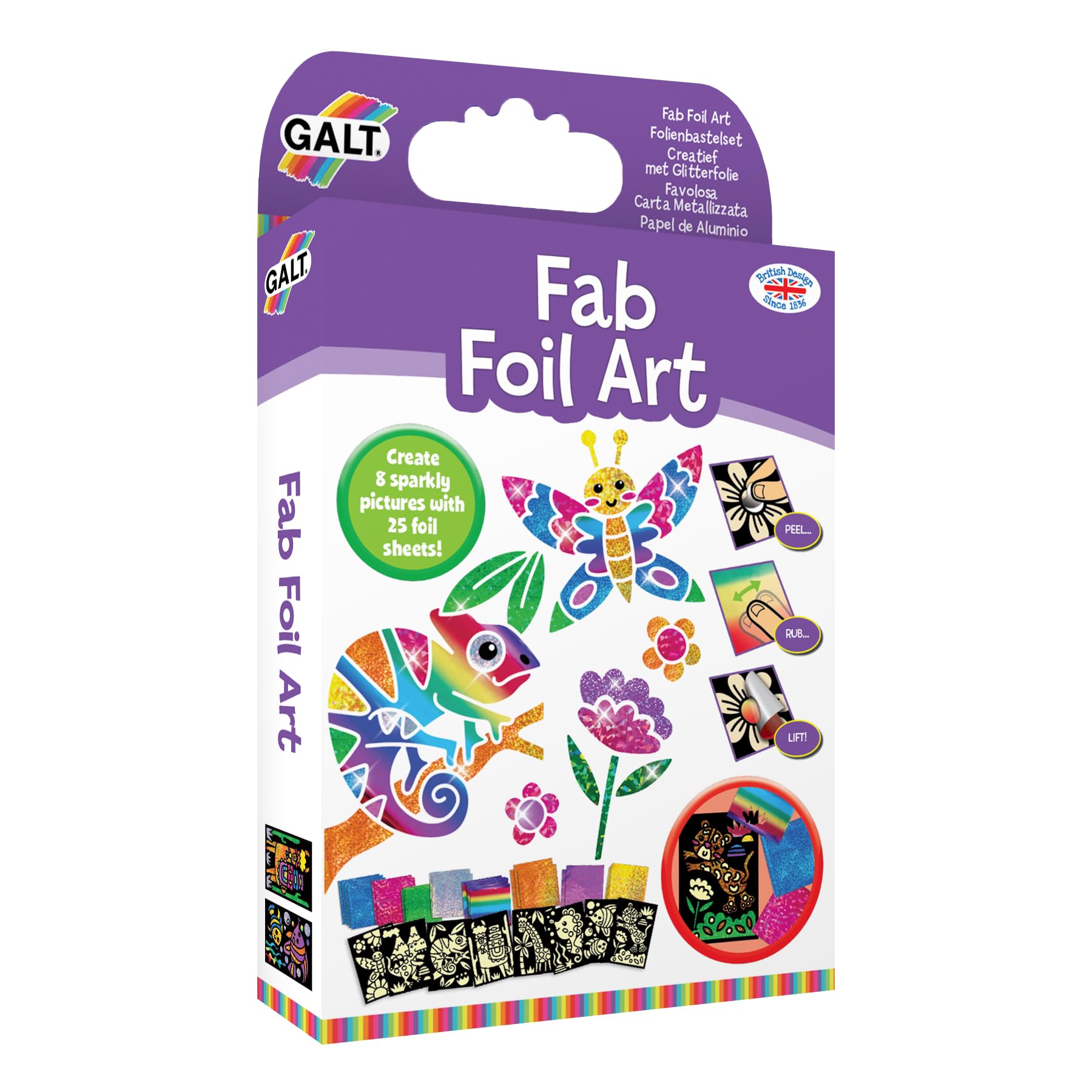 Galt Activity Pack Fab Foil Art Craft Kit — image 1