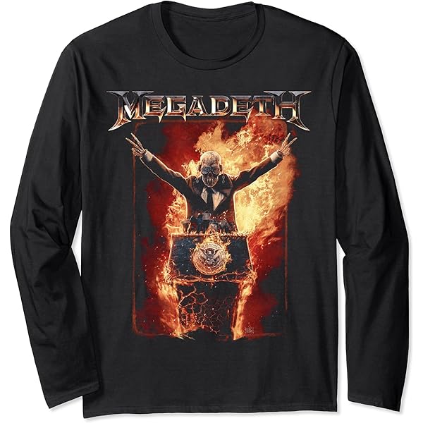 MEGADETH NEW WORLD ORDER Tシャツ Megadeth T-Shirt | New World Order Art Megadeth Shirt