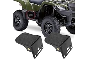 Walquicks ATV Foot Rests for Four Wheeler Rear Passenger Foot Peg Universal Compatible with ATV Such as Polaris Sportsman Scr