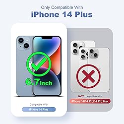 XIQI Designed for iPhone 14 Plus Case 6.7 inches