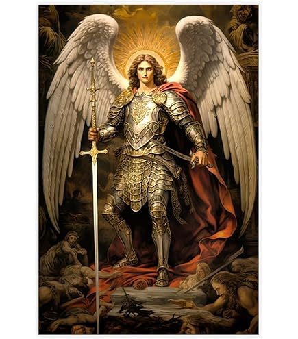 Amazon.com: DVDMATINEMOVIES - 7 Archangels Oil painting image